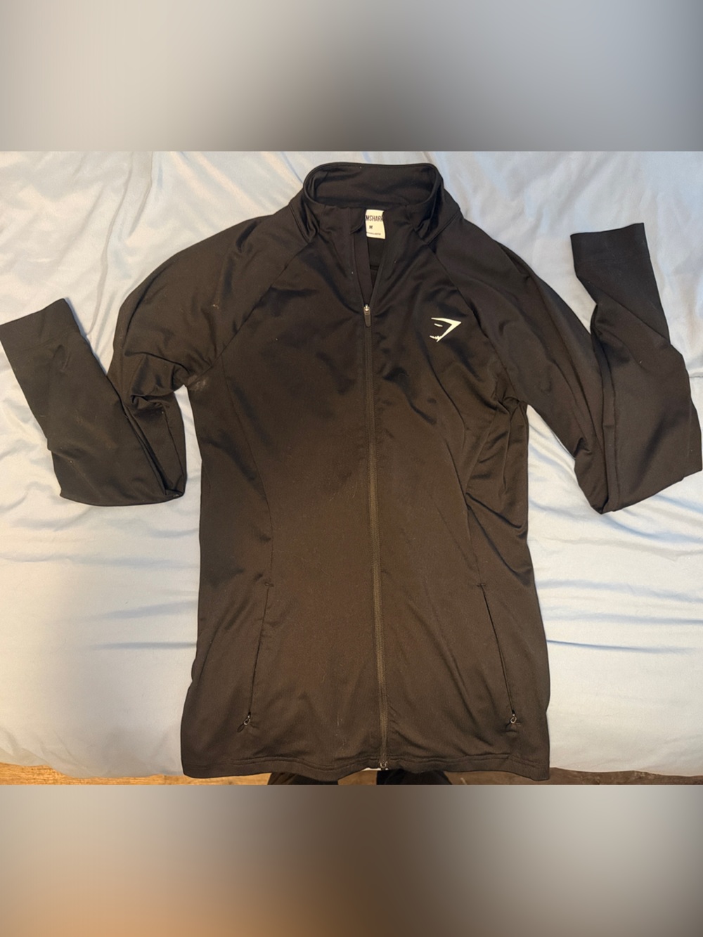 Women’s Gymshark Black Performance Full-Zip Training Jacket